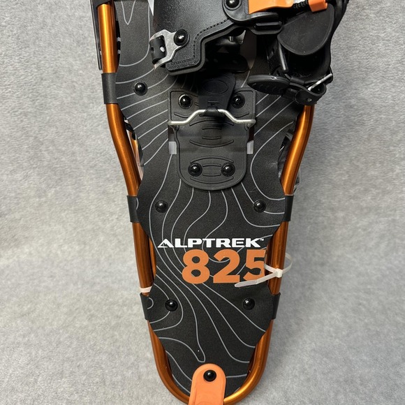 ALPTREK 825 Snowshoe Kit Medium Lightweight Aluminum Orange Winter Snow Outdoor - Picture 3 of 9